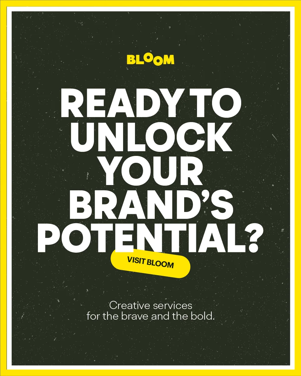 Anuncio para redes sociales diseñado por Bloom, versión alterna