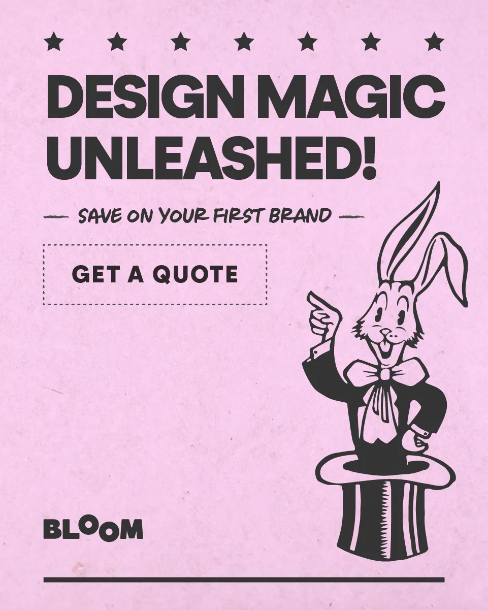 Anuncio de campaña digital diseñado por Bloom